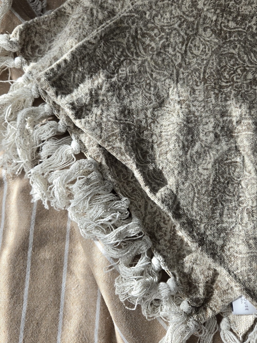 Tablecloth and table runner